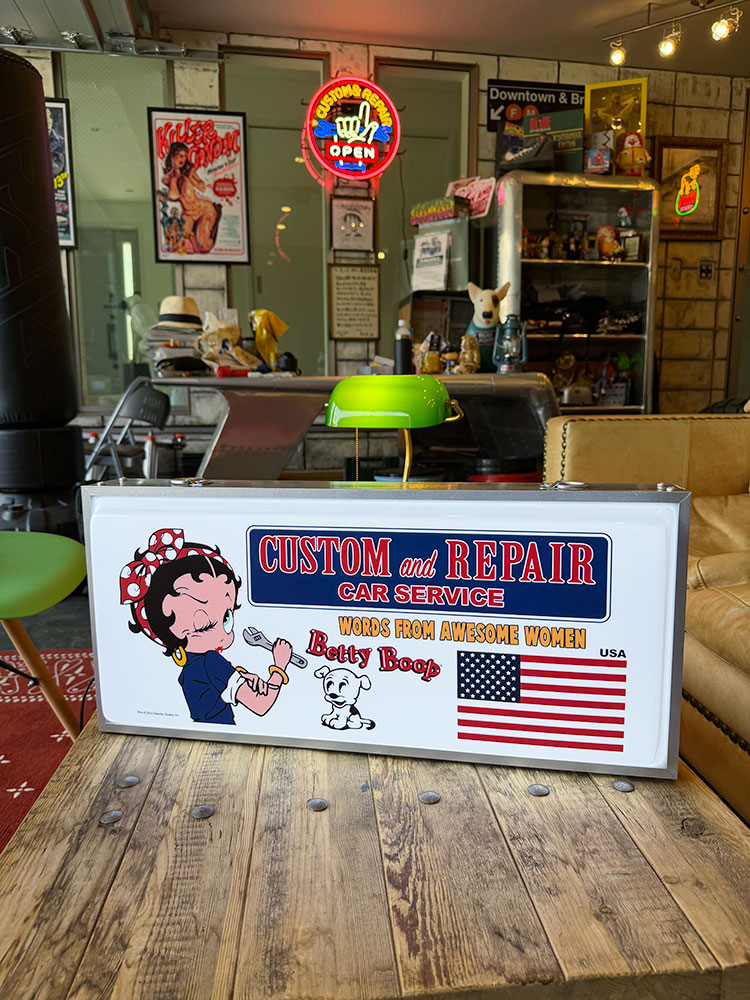 ベティ・ブープ　LEDサインライト　ライトサインボックス ■ アメリカン雑貨 アメリカ雑貨 |  | 08