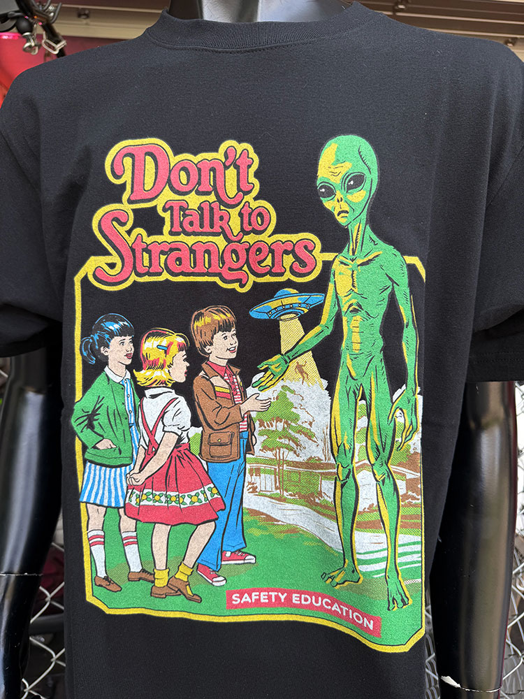 スティーブン・ローズ　オフィシャル　Tシャツ　（知らない人と話しちゃダメ） ■ アメリカン雑貨 アメリカ雑貨 |  | 01