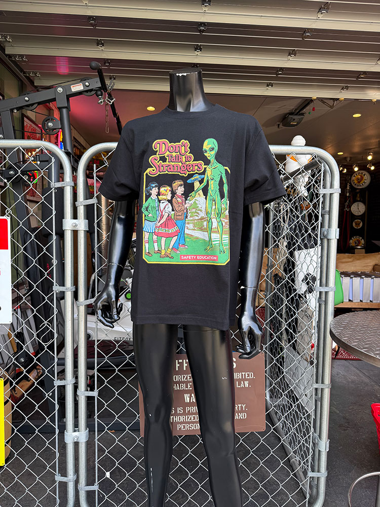 スティーブン・ローズ　オフィシャル　Tシャツ　（知らない人と話しちゃダメ） ■ アメリカン雑貨 アメリカ雑貨 |  | 02