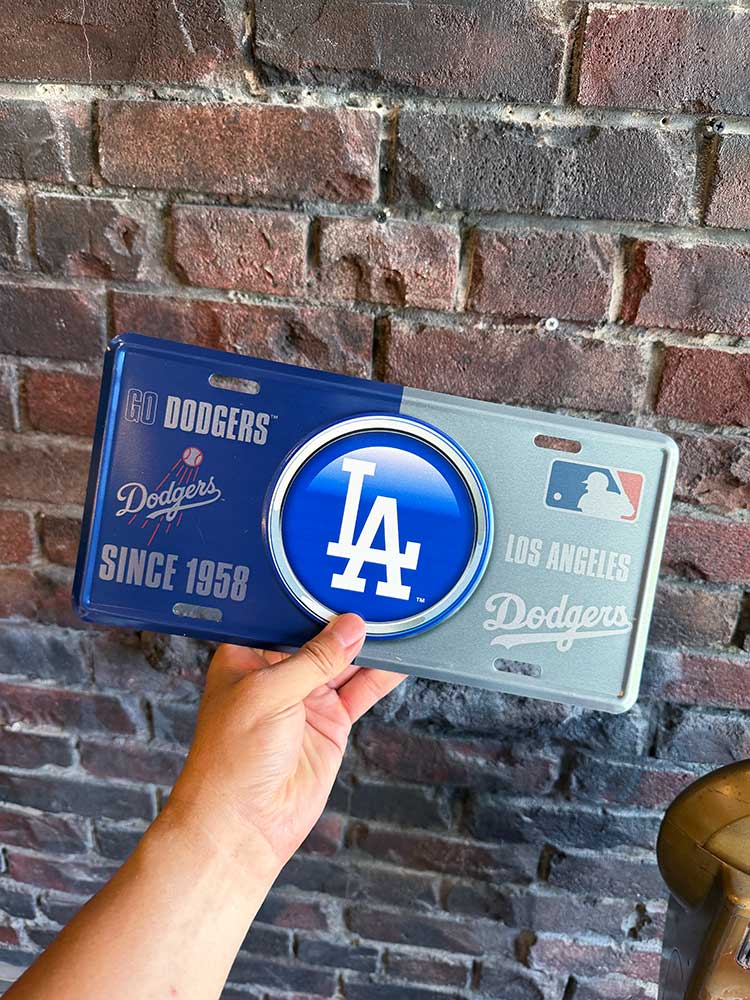 ロサンゼルス　ドジャース　オフィシャル　ライセンスプレート　大谷翔平 ■ アメリカン雑貨 アメリカ雑貨 |  | 02