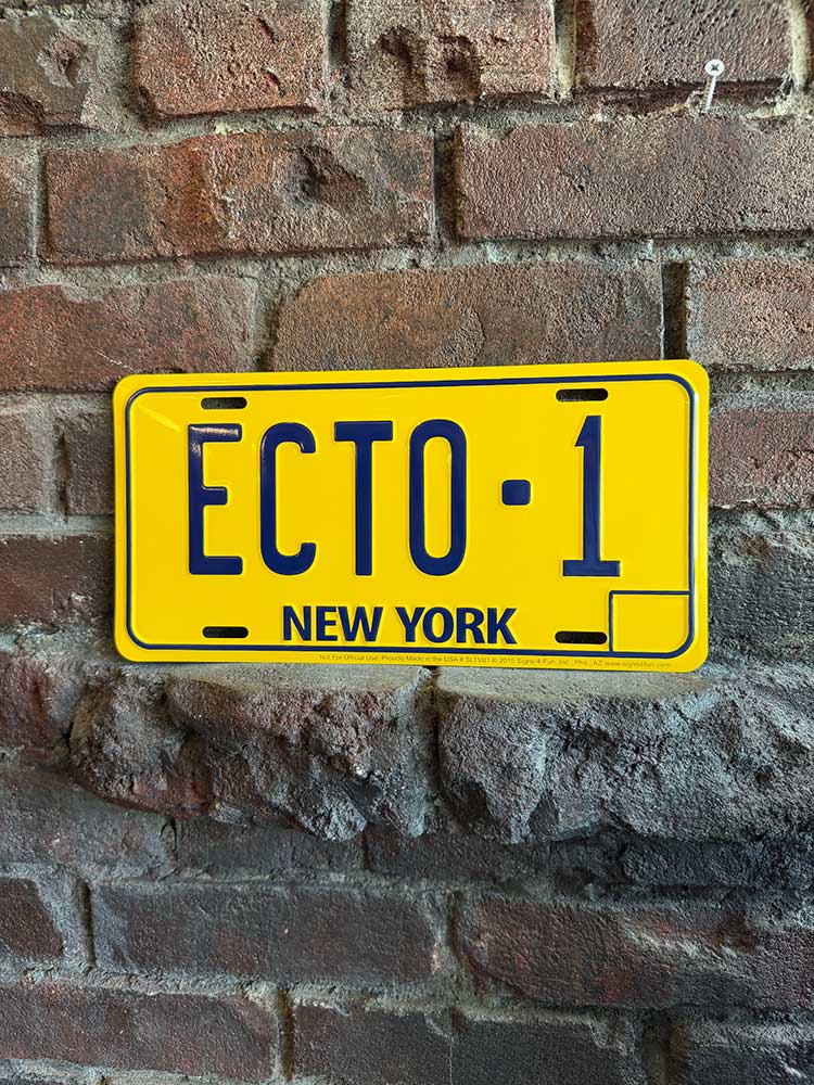 映画　ゴーストバスターズ　ECTO-1　ライセンスプレート ■ アメリカン雑貨 アメリカ雑貨 |  | 01