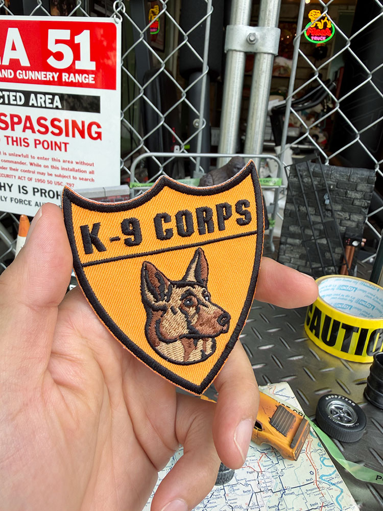 K-9 警察犬　ポリスワッペン ■ アメリカン雑貨 アメリカ雑貨 |  | 02