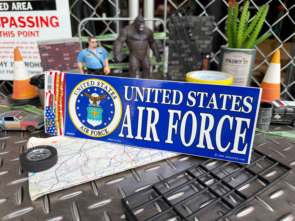 U.S.エアフォース　オフィシャル　バンパーステッカー | 