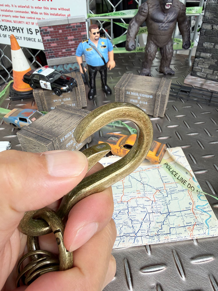ヴィンテージテイスト　ファットフック　キーホルダー　　（アンティークゴールド）　カラビナ ■ アメリカン雑貨 アメリカ雑貨 |  | 03
