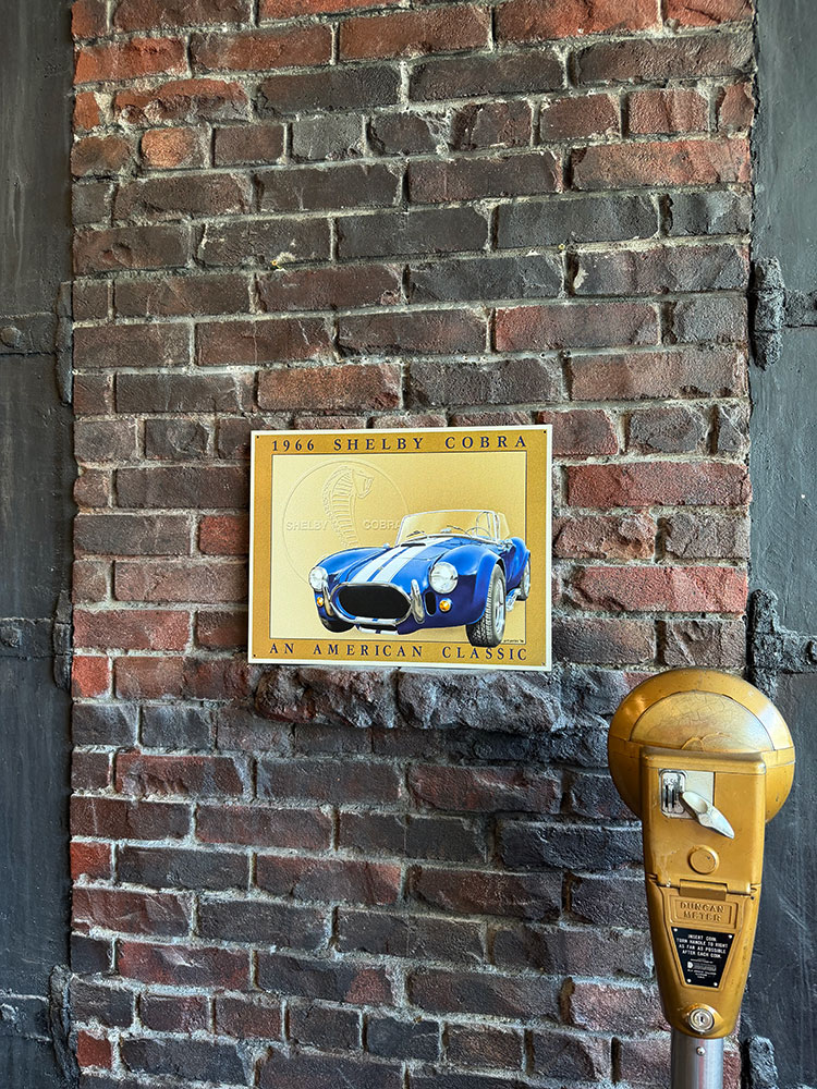 1966年　シェルビーコブラ 427　ブリキ看板　■ アメリカン雑貨 アメリカ雑貨 | アメリカン レトロ | 02