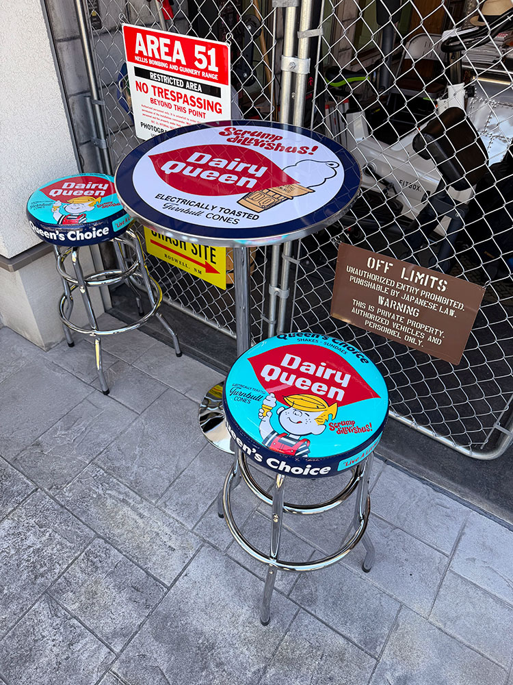 デイリークイーン　バースツール　単品 ※沖縄・離島は配送不可 ■ アメリカン雑貨 アメリカ雑貨 |  | 06