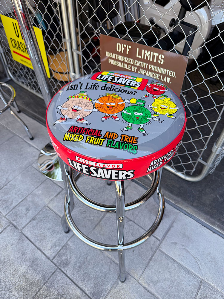 ライフセイバーズ　バースツール　単品 ※沖縄・離島は配送不可 ■ アメリカン雑貨 アメリカ雑貨 | 