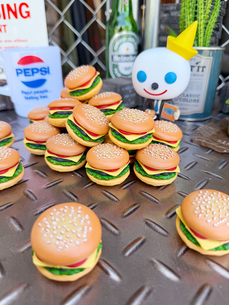 ミニチュア　ハンバーガー　オブジェ　単品 ■ アメリカン雑貨 アメリカ雑貨 |  | 03