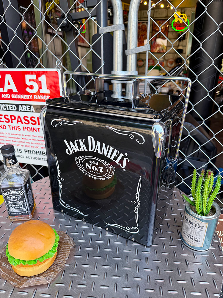 ジャック・ダニエル　レトロ　ピクニックストレージ　クーラーボックス ■ アメリカン雑貨 アメリカ雑貨 | 