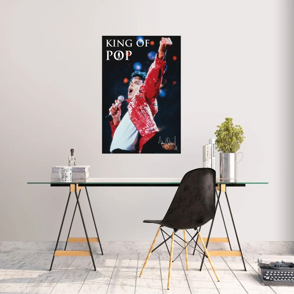 �}�C�P���E�W���N�\�� �@�I�t�B�V�����|�X�^�[�@�iKING OF POP/Memorial Limited Edition�j�@�����O�b�Y�@���t���[���͕t�����܂��� �֘A�摜1
