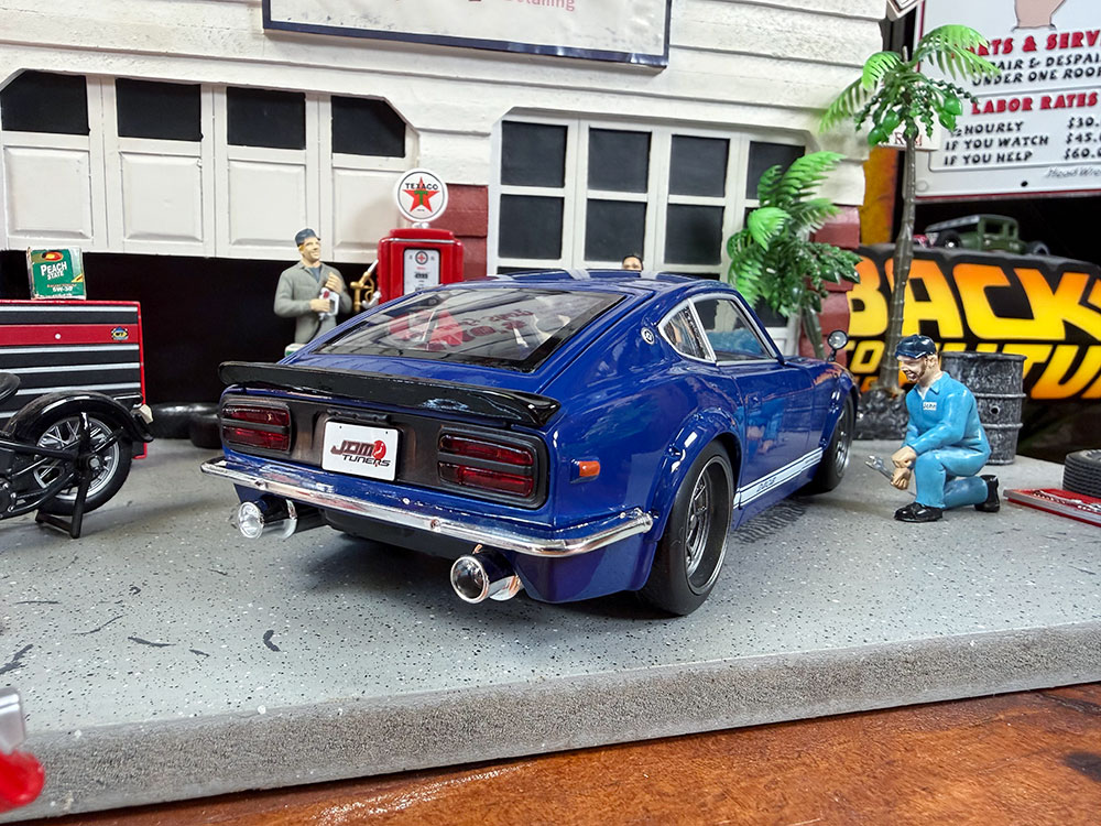 Jada　1972　ダットサン　240Z ダイキャストミニカー　1/24スケール　（ダークブルー） ■ アメリカン雑貨 アメリカ雑貨 |  | 06
