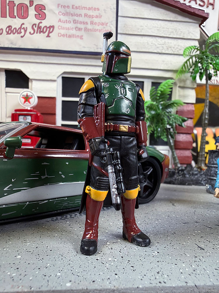 Jada　ボバフェット　2005年　フォードGT ダイキャストミニカー　1/24スケール　スターウォーズ　（ボバフェットのフィギュア付き） |  | 04
