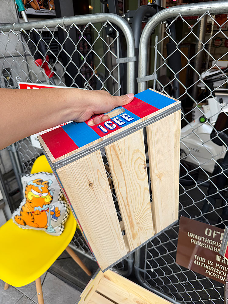 ICEE　アイシー　ウッドクレート　木箱　単品 ■ アメリカン雑貨 アメリカ雑貨 |  | 06
