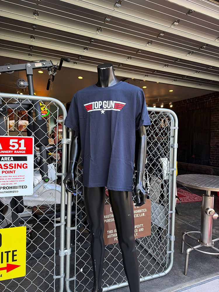 トップガン オフィシャル Tシャツ （XLサイズ） （LOGO） トム