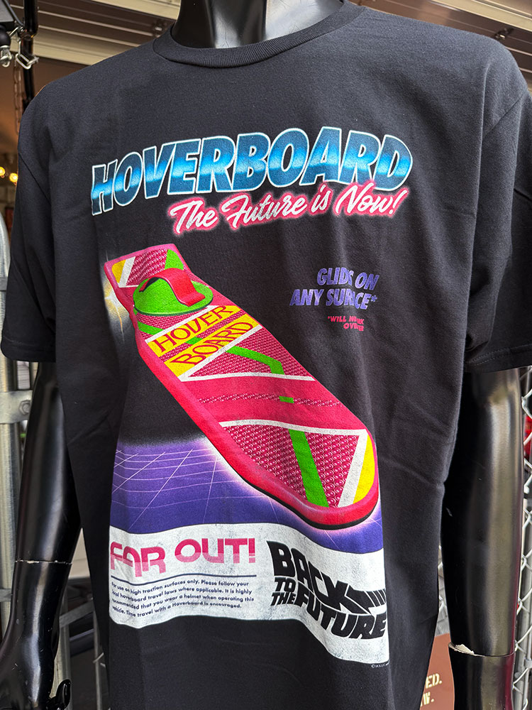 映画　バック・トゥ・ザ・フューチャー　ホバーボード　オフィシャル　Tシャツ　公式グッズ ■ アメリカン雑貨 アメリカ雑貨 |  | 01