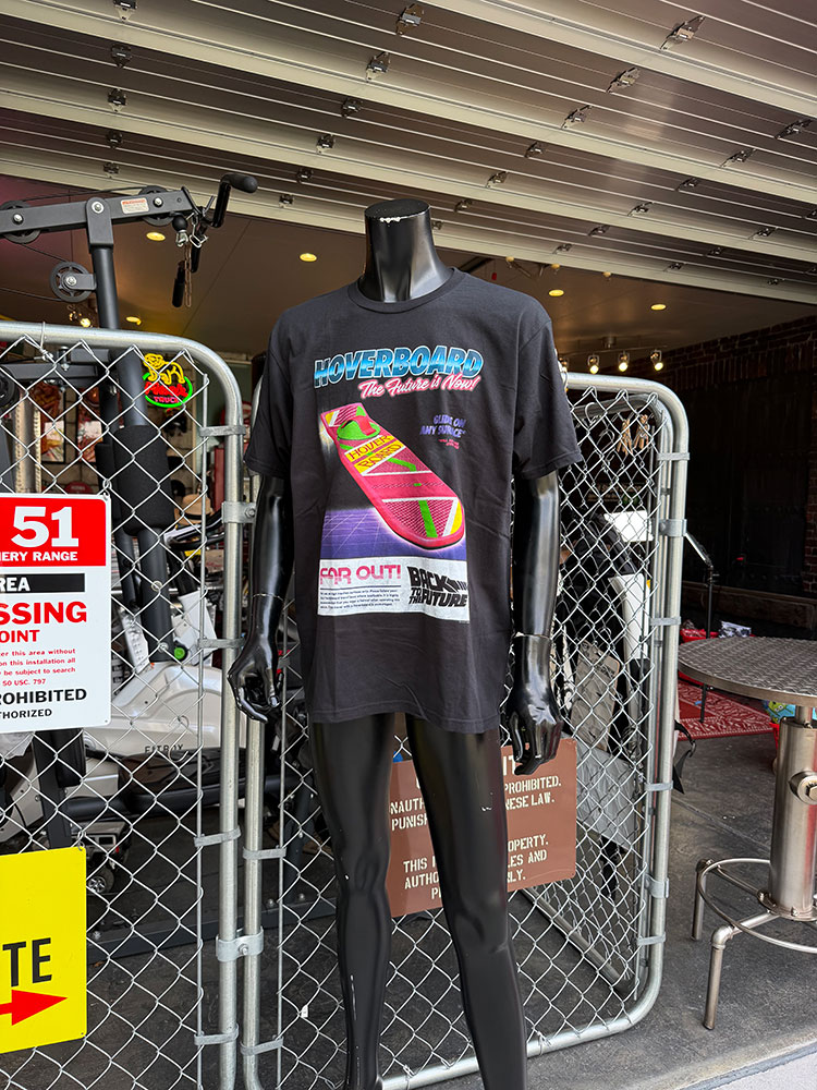 映画　バック・トゥ・ザ・フューチャー　ホバーボード　オフィシャル　Tシャツ　公式グッズ ■ アメリカン雑貨 アメリカ雑貨 |  | 02