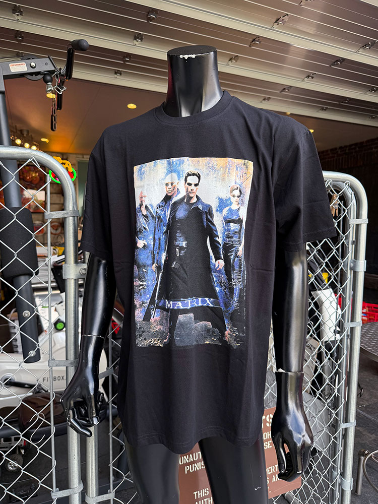 映画　マトリックス　オフィシャル　Tシャツ　（POSTER）　公式グッズ ■ アメリカン雑貨 アメリカ雑貨 | 