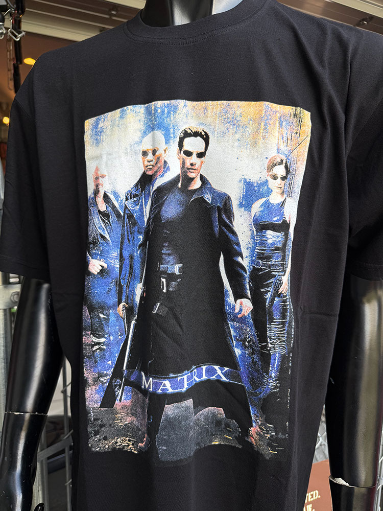 映画　マトリックス　オフィシャル　Tシャツ　（POSTER）　公式グッズ ■ アメリカン雑貨 アメリカ雑貨 |  | 01