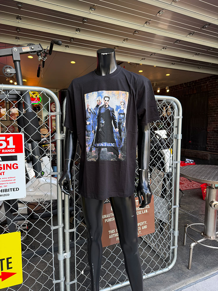 映画　マトリックス　オフィシャル　Tシャツ　（POSTER）　公式グッズ ■ アメリカン雑貨 アメリカ雑貨 |  | 02