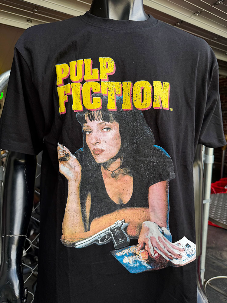 映画 パルプフィクション ミア・ウォレス オフィシャル Tシャツ （L