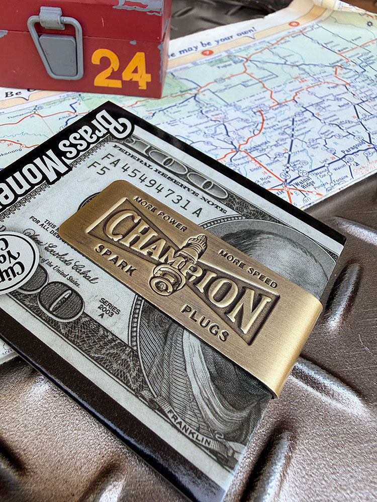 チャンピオン ブラス マネークリップ 真ちゅう製 ■ アメリカン雑貨 アメリカ雑貨 関連画像1