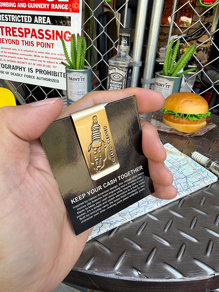 チャンピオン ブラス マネークリップ 真ちゅう製 ■ アメリカン雑貨 アメリカ雑貨 関連画像2