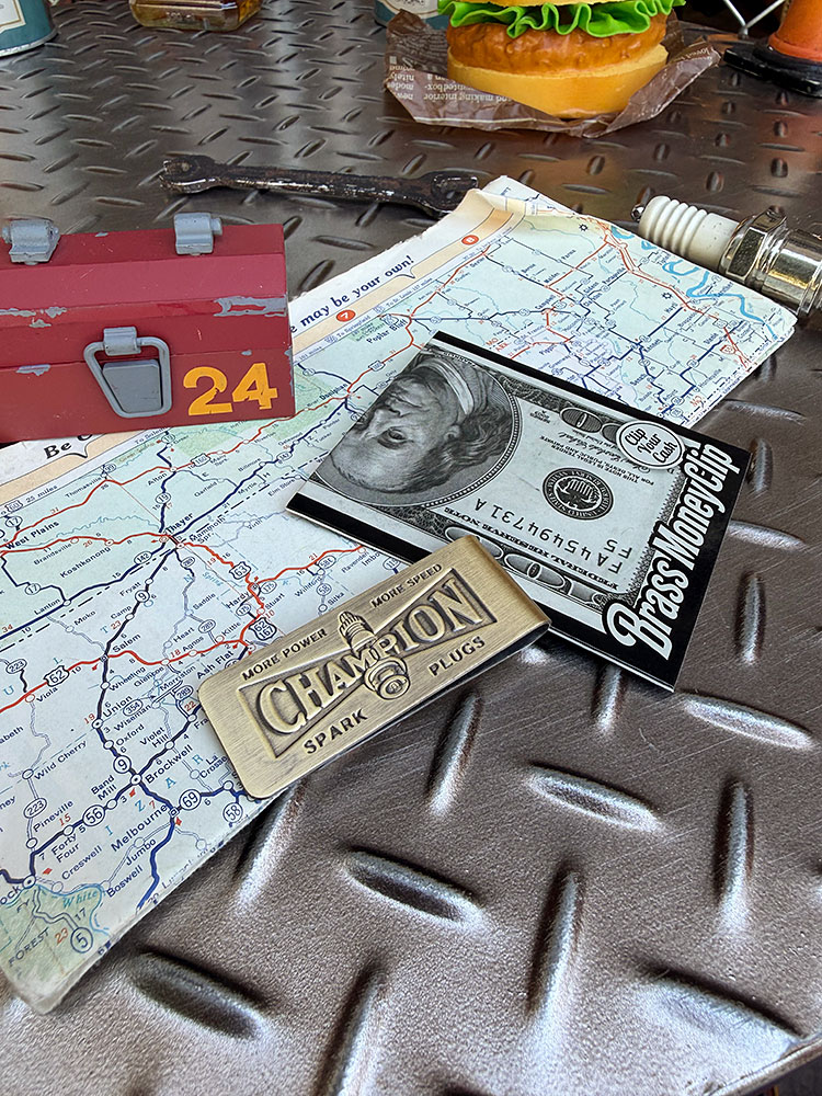 チャンピオン ブラス マネークリップ 真ちゅう製 ■ アメリカン雑貨 アメリカ雑貨 関連画像3