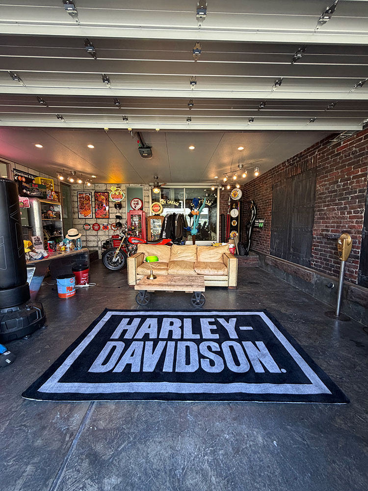 ハーレーダビッドソン　オフィシャル　ラージ　エリアラグ　240cm×150cm ■ アメリカン雑貨 アメリカ雑貨 | Harley Davidson | 04
