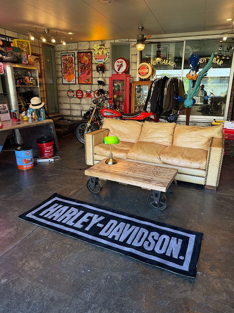 ハーレーダビッドソン　オフィシャル　ロング　ランナーラグ　横180cm×縦60cm ■ アメリカン雑貨 アメリカ雑貨 | Harley Davidson | 02