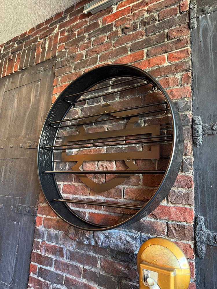 ハーレーダビッドソン　オフィシャル　B&S　タイヤトレッド　ワインラック ■ アメリカン雑貨 アメリカ雑貨 | Harley Davidson | 06