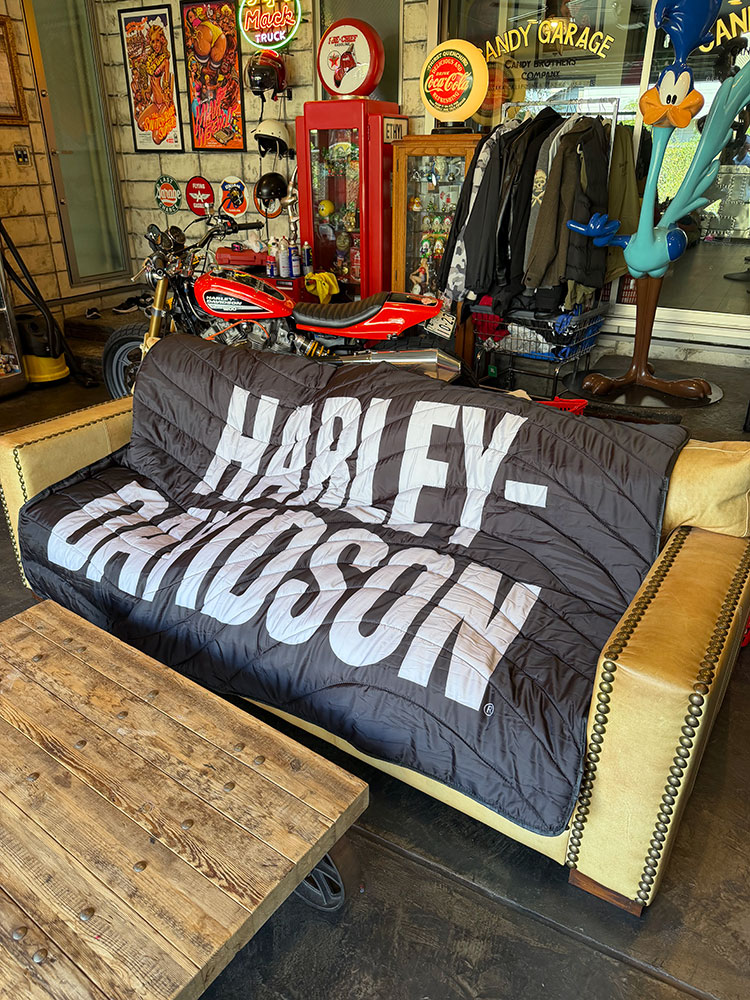 ハーレーダビッドソン　オフィシャル　アウトドア　ブランケット　横191cm×縦131cm　（キャリーバッグ付き） | Harley Davidson | 02