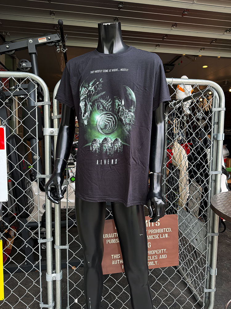 映画　エイリアン2　オフィシャル　Tシャツ　（They Mostly Come at Night）　公式グッズ ■ アメリカン雑貨 アメリカ雑貨 |  | 02