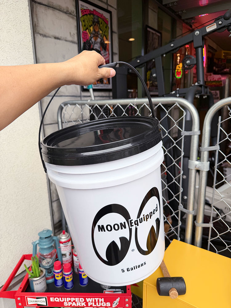 ムーン バケツ 5ガロン (ホワイト) ムーンアイズ 19L 単品 ■ アメリカン雑貨 アメリカ雑貨 関連画像3