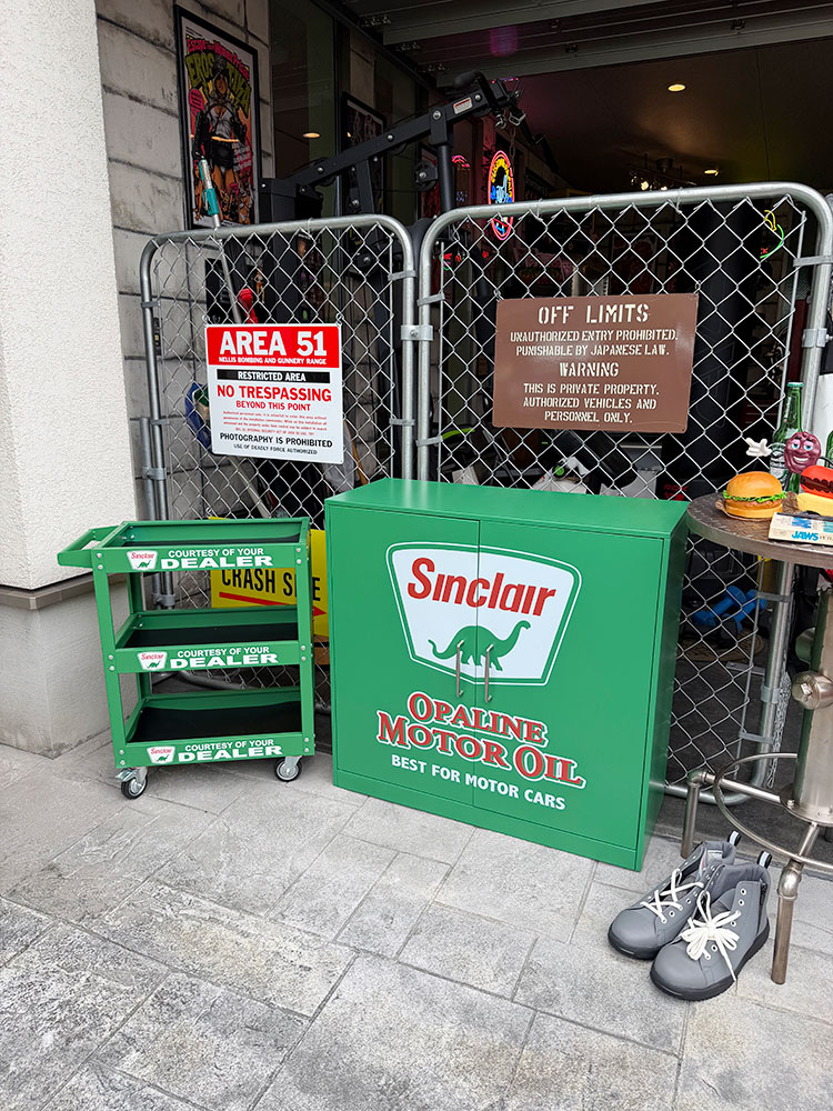 シンクレア　スチールキャビネット　＆　スチールワゴン　（2点セット）※沖縄・離島は配送不可 ■ アメリカン雑貨 アメリカ雑貨 |  | 04