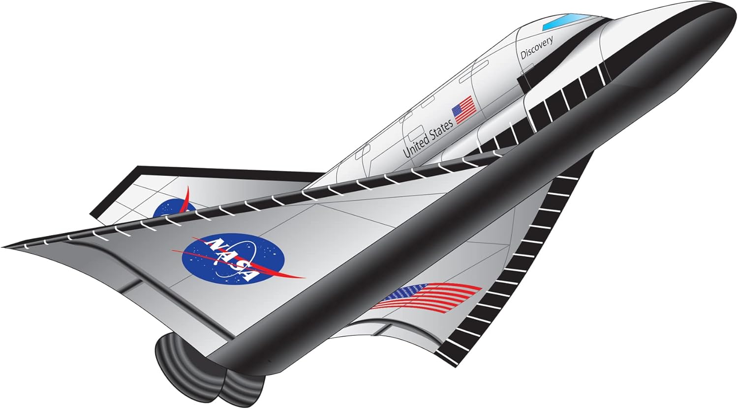 良く飛ぶ立体凧　ウィンドフォース　3Dカイト　NASA　スペースシャトル ■ アメリカン雑貨 アメリカ雑貨 |  | 09