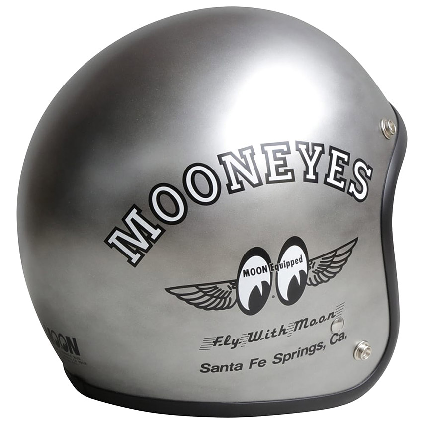 限定モデル　ムーンアイズ　ジェットヘルメット　Fly with MOON　（ベアメタル） ■ アメリカ雑貨 アメリカン雑貨 |  | 17