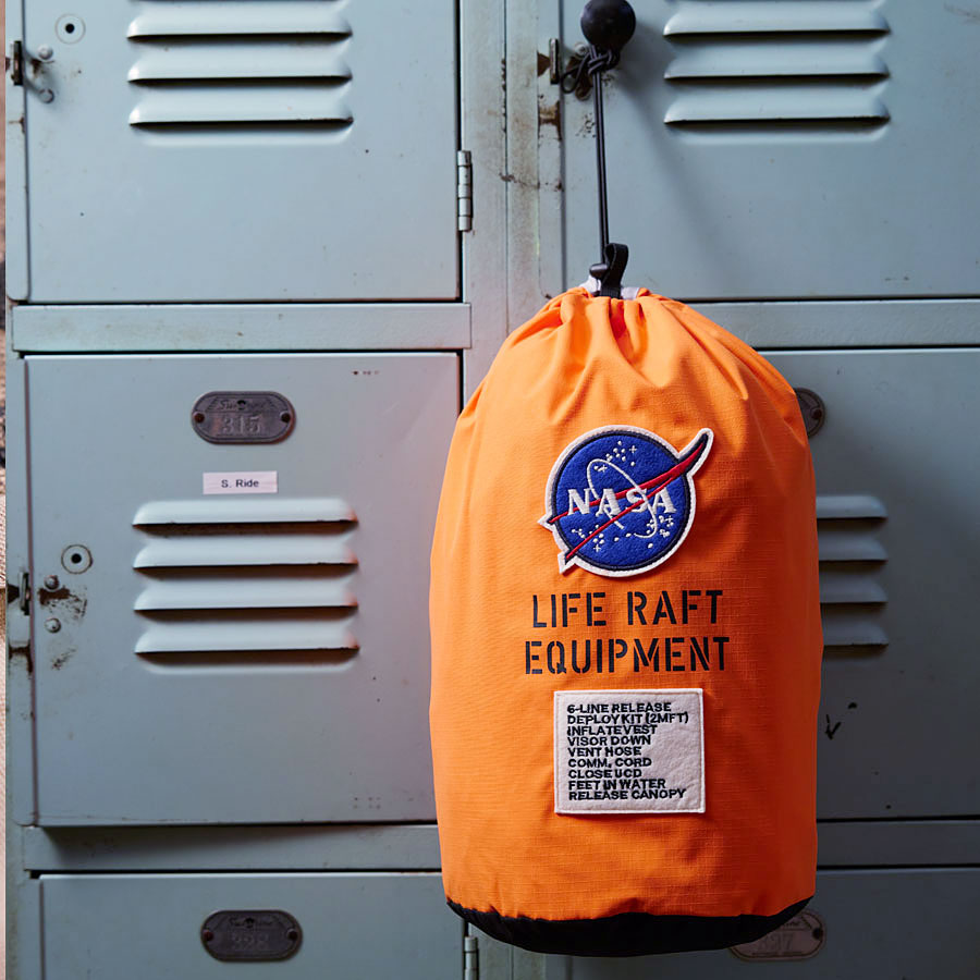 NASA　リップストップバッグ　スタッフサック　RED CANOE　レッドカヌー ■ アメリカン雑貨 アメリカ雑貨 |  | 09