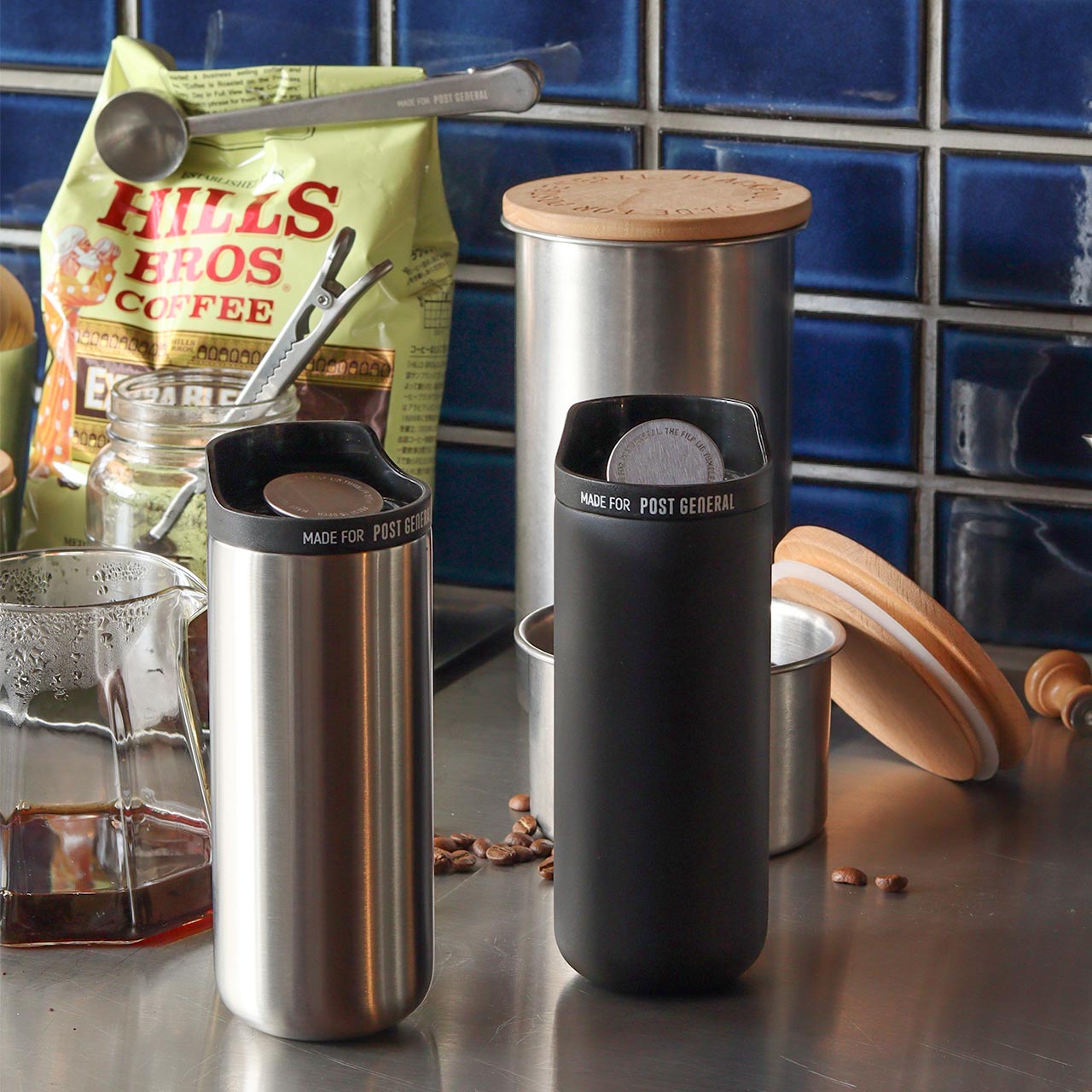 ポストジェネラル　フリップリッド　タンブラー　250ml　（シルバー）　ステンレス　二重構造　保温＆保冷 ■ アメリカン雑貨 |  | 14