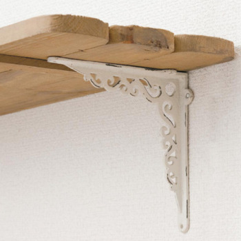 ウォールシェルフ 白 ラック 壁掛け セット おしゃれ 北欧 diy 木製 90x20cm アイアン 棚 飾り棚 収納 壁面 付け 板 賃貸 アンティーク キッチン 洗面所 トイレ |  | 02