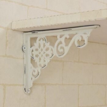 ウォールシェルフ 白 ラック 壁掛け セット おしゃれ 北欧 diy 木製 90x20cm アイアン 棚 飾り棚 収納 壁面 付け 板 賃貸 アンティーク キッチン 洗面所 トイレ |  | 03