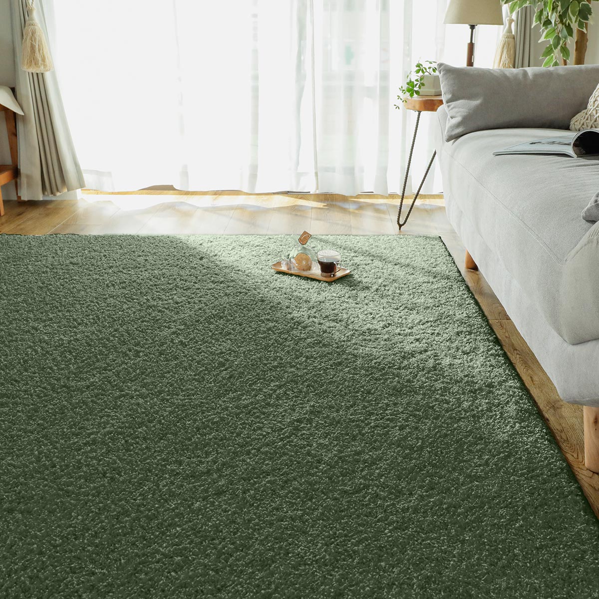 ラグ 洗える ラグマット おしゃれ 130×190 カーペット 日本製 北欧