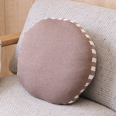 クッション マカロン 丸 円形 40cm おしゃれ ふわふわ ふかふか 北欧