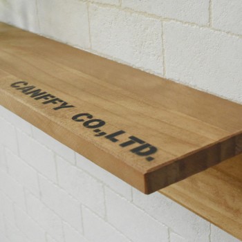 ウォールシェルフ L字 賃貸 おしゃれ 北欧 日本製 60cm x 12cm