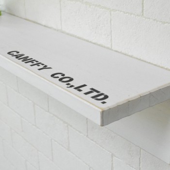 ウォールシェルフ L字 賃貸 おしゃれ 北欧 日本製 60cm x 12cm