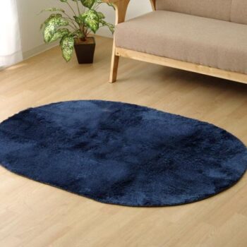 ラグ 楕円 洗える ラグマット おしゃれ 100×150 カーペット 北欧