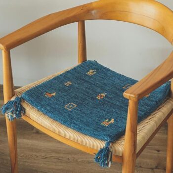 チェアパッド ギャッベ 座布団 40x40cm クッション ギャべ シート
