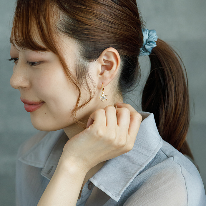 ピアス 金属アレルギー サージカル ステンレス フック 落ちない
