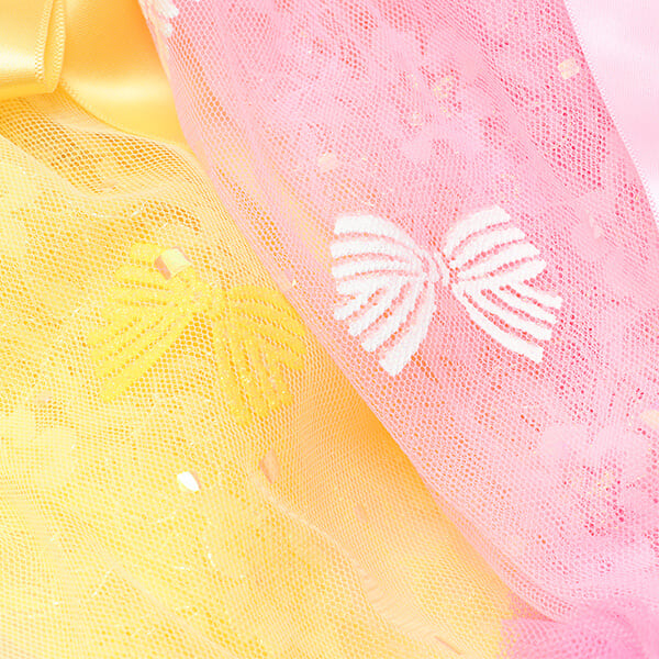 レース＆チュールキャミワンピース(リボンブローチ付き)09