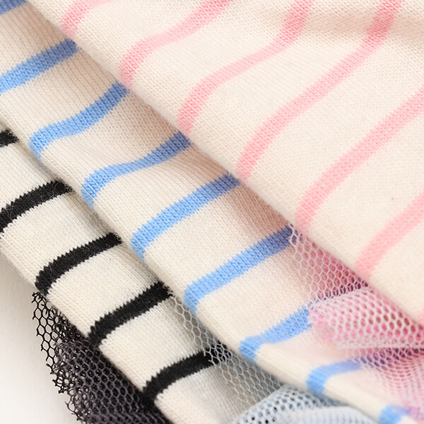 ロゴラインストーンボーダーカットソー12