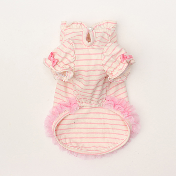 ロゴラインストーンボーダーカットソー07